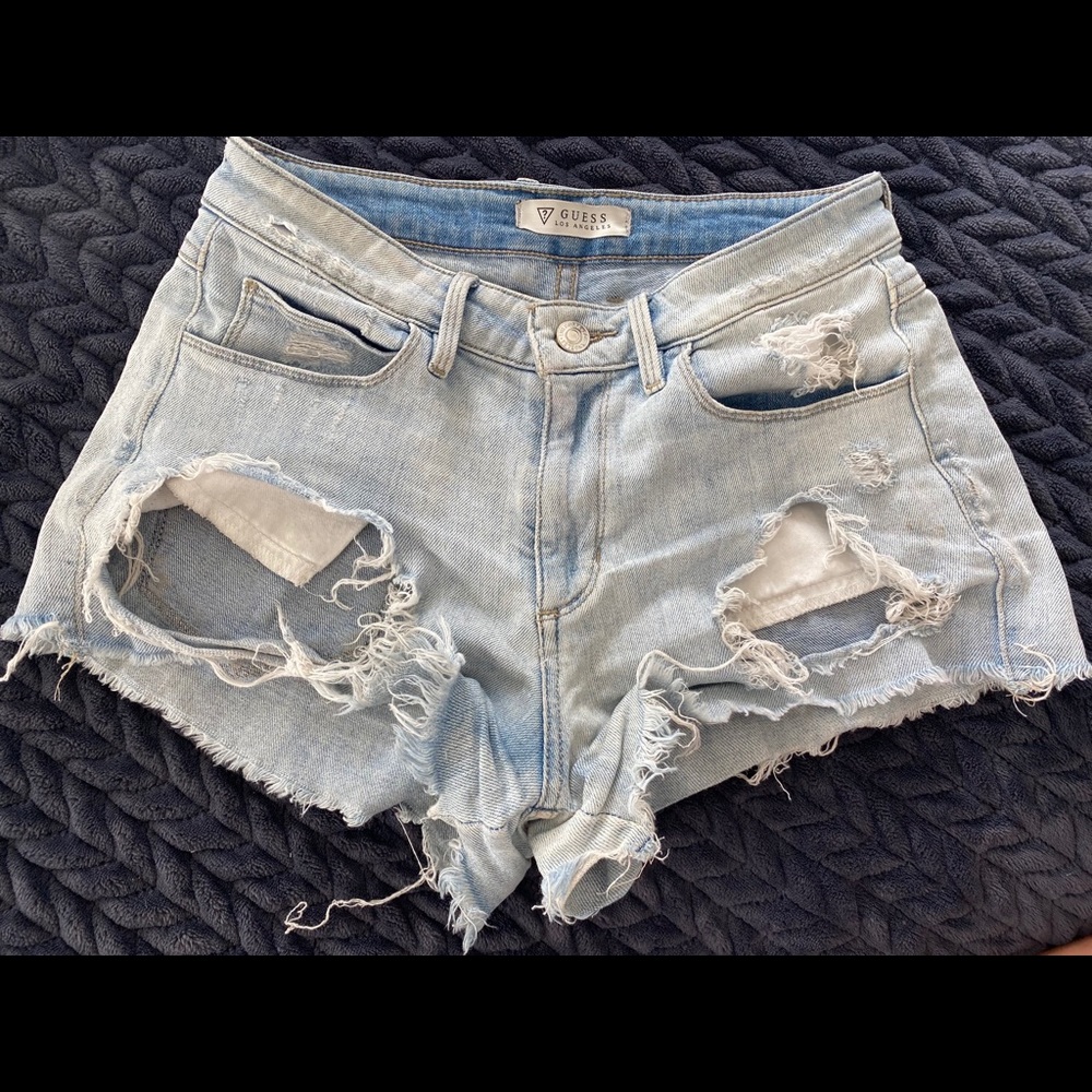 GUESS Originals // destroy cutoff shorts